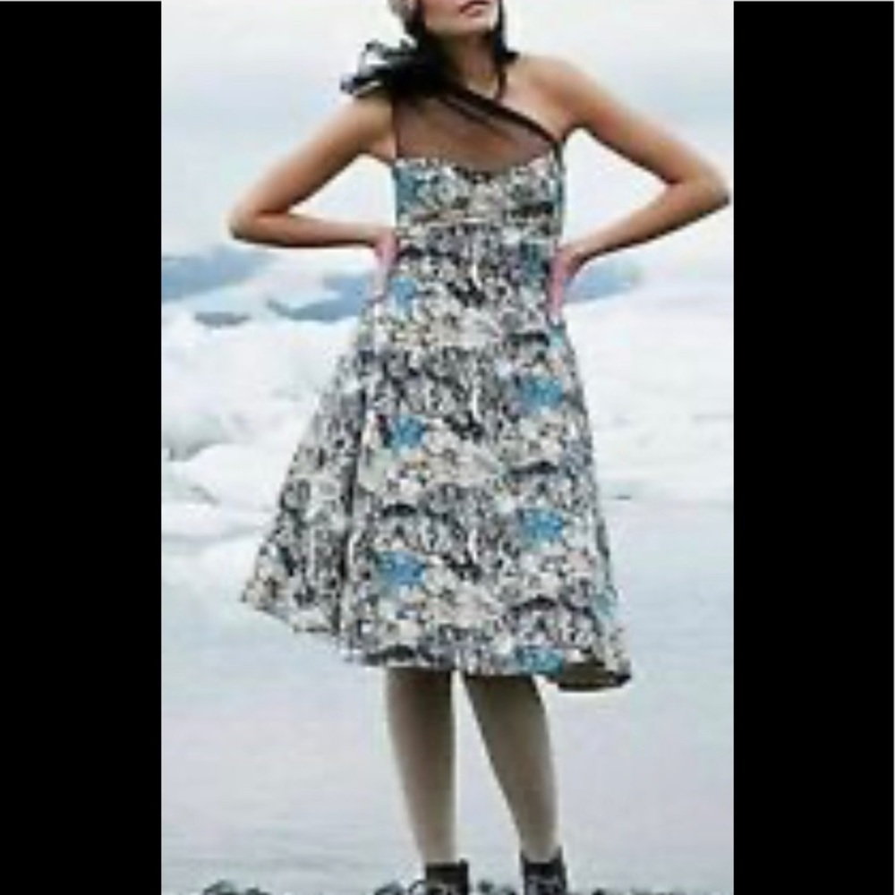 RARE!  Anthropologie Into the Wood Dress NWOT